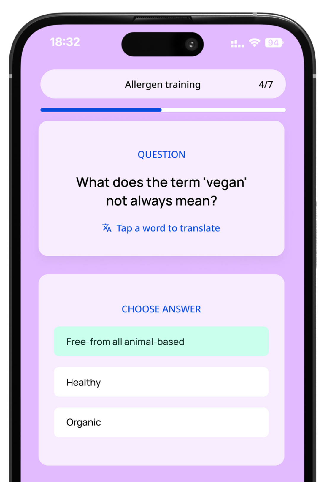 allergen-training-phone